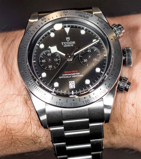 tudor black bay chrono 24|tudor black bay chrono used.